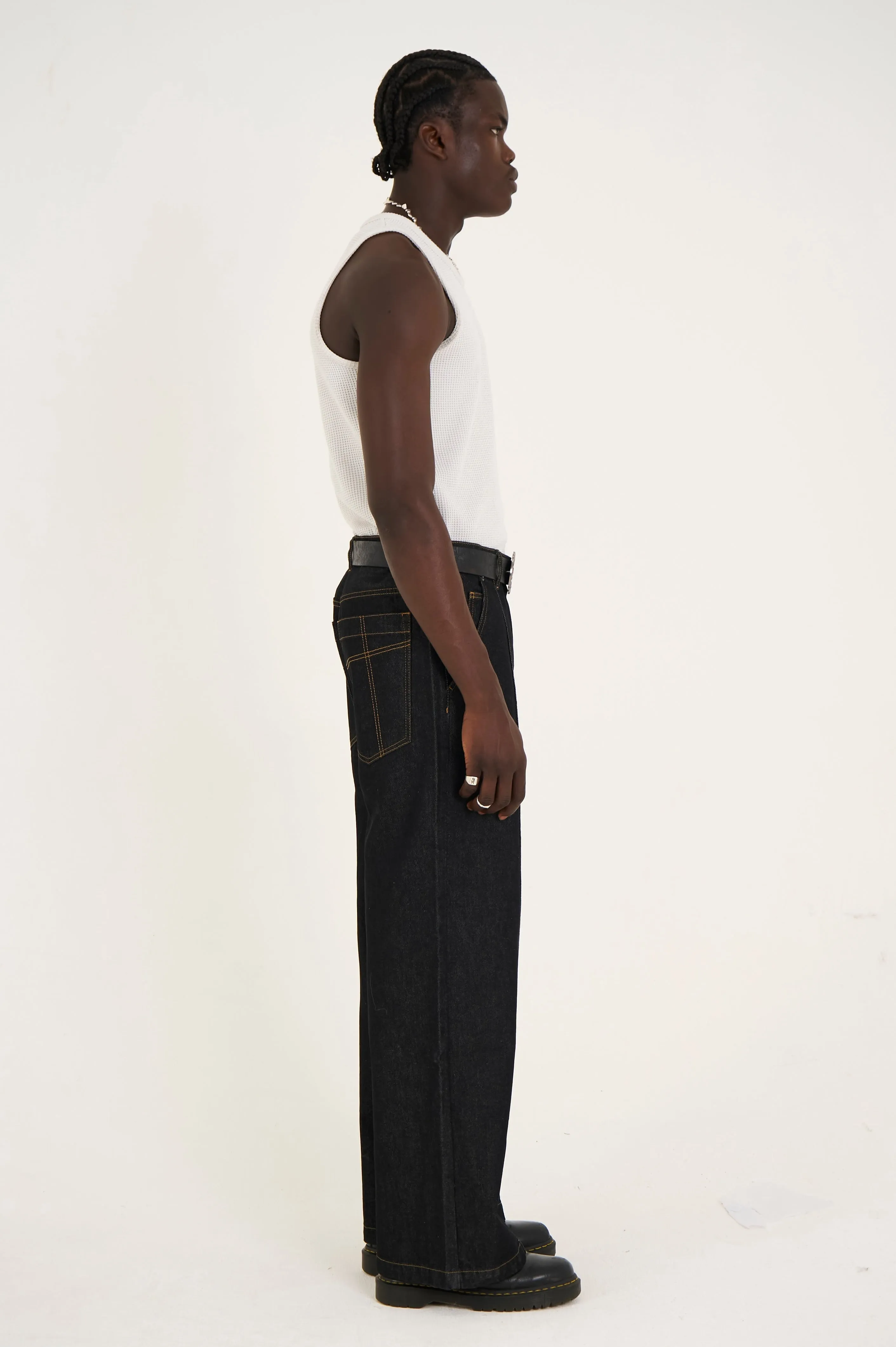 Outcast Pleated Wide Leg Jeans sold by The Ragged Priest product image thumbnail 5