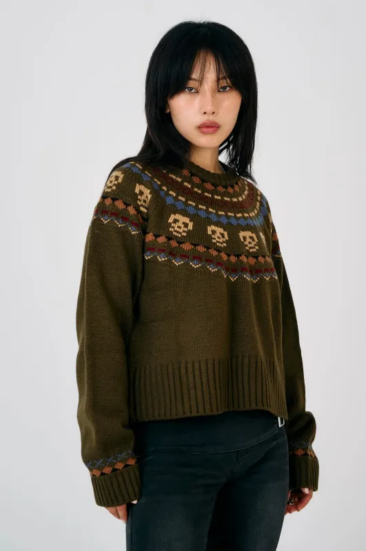 Hamlet Grunge Fair Isle Knit made by The Ragged Priest