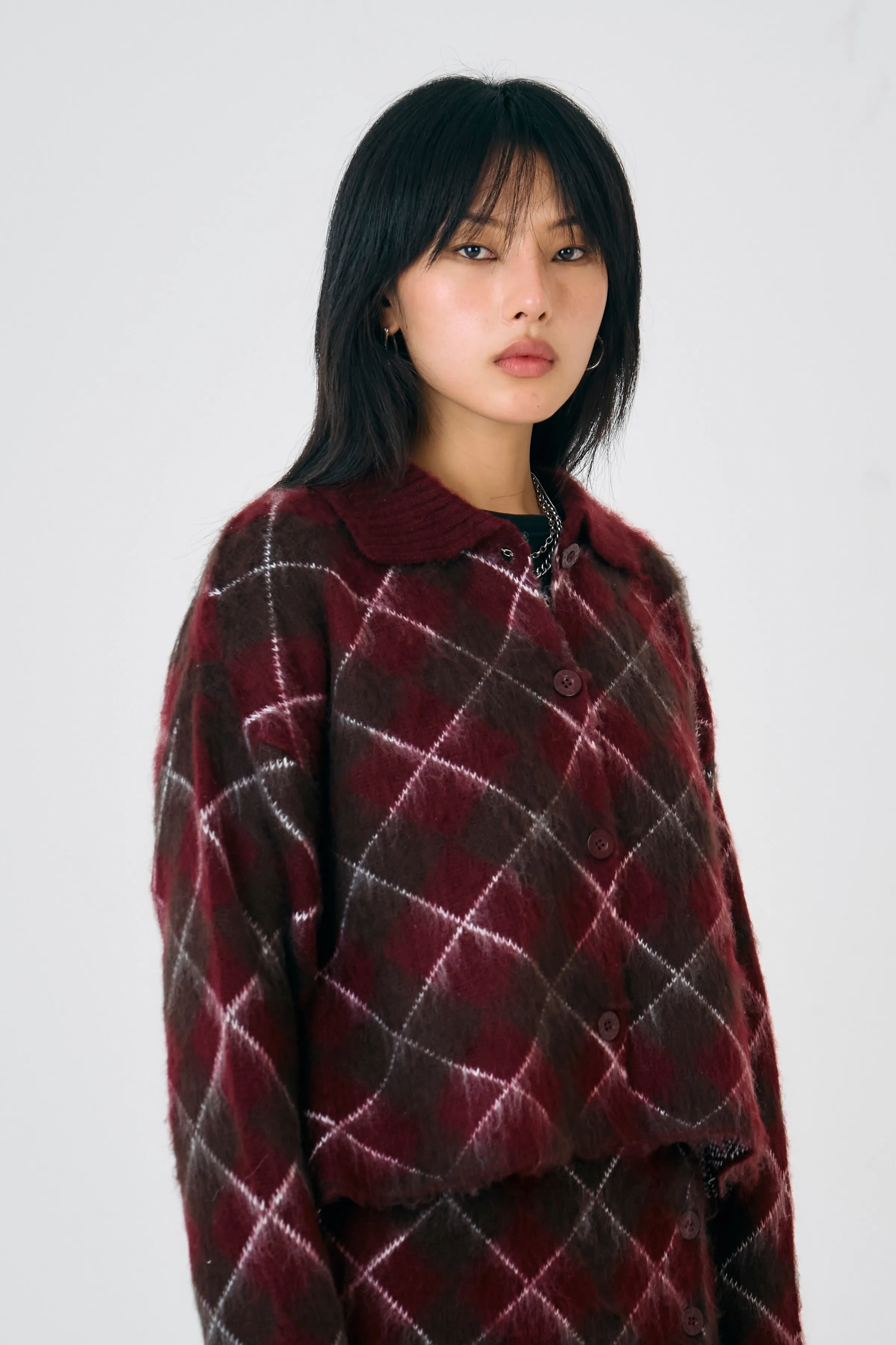 Manor Argyle Knit Cardigan sold by The Ragged Priest product image thumbnail 2