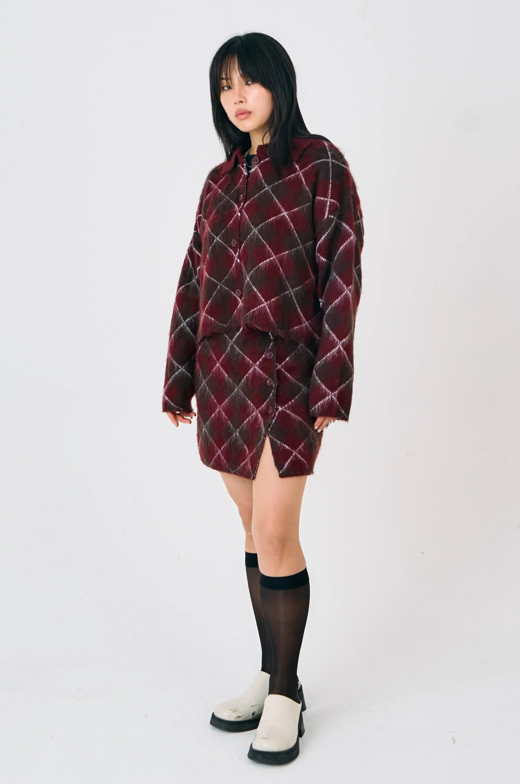Manor Argyle Knit Cardigan sold by The Ragged Priest product image thumbnail 4