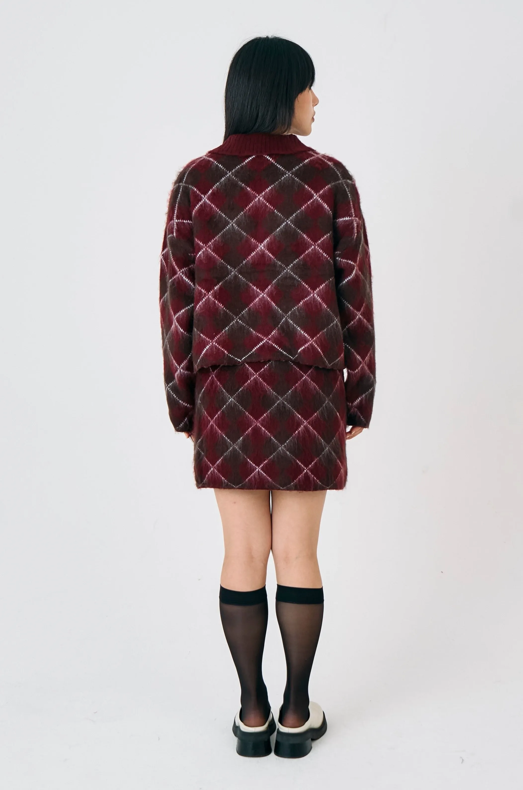Manor Argyle Knit Cardigan sold by The Ragged Priest product image thumbnail 5