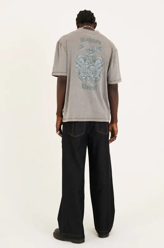 Bite Tattoo Graphic T-shirt sold by The Ragged Priest