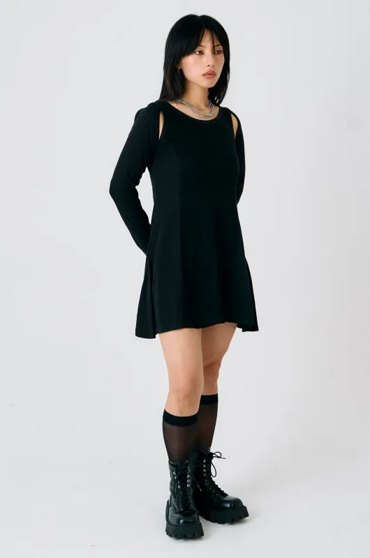Agent Cut-Out Mini Dress sold by The Ragged Priest
