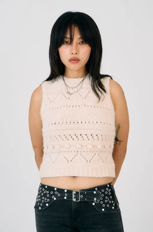 Unit Cable Knit Vest sold by The Ragged Priest