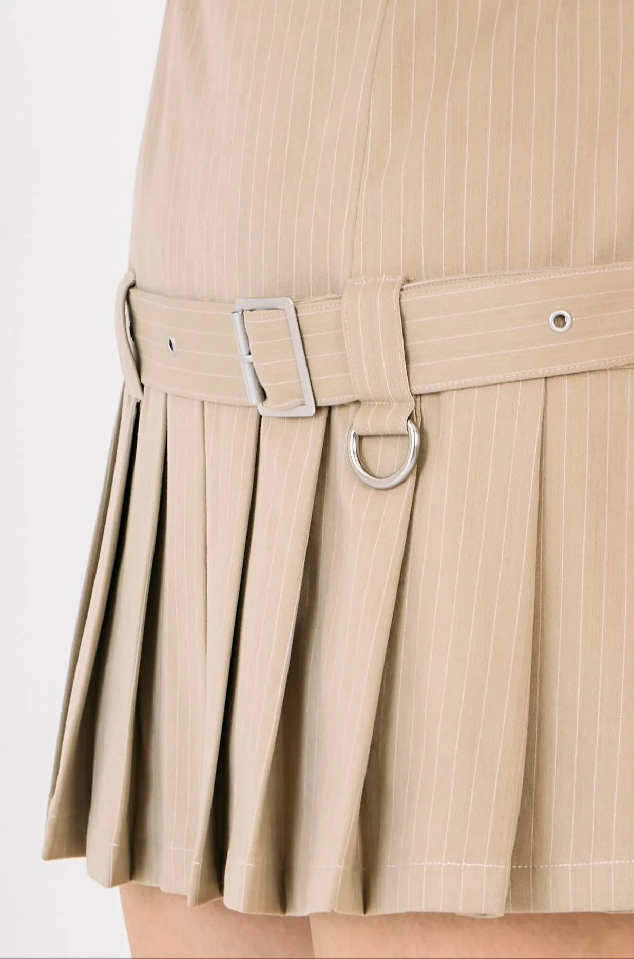 Draper Pleated Mini Dress sold by The Ragged Priest product image thumbnail 5