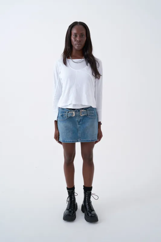 Cylinder Western Mini Skirt made by The Ragged Priest