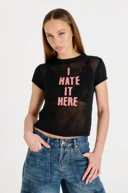 Vex Knit Top sold by The Ragged Priest