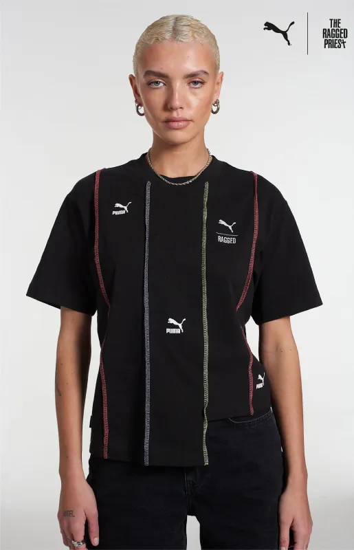 PUMA x The Ragged Priest Black Jersey Tee sold by The Ragged Priest