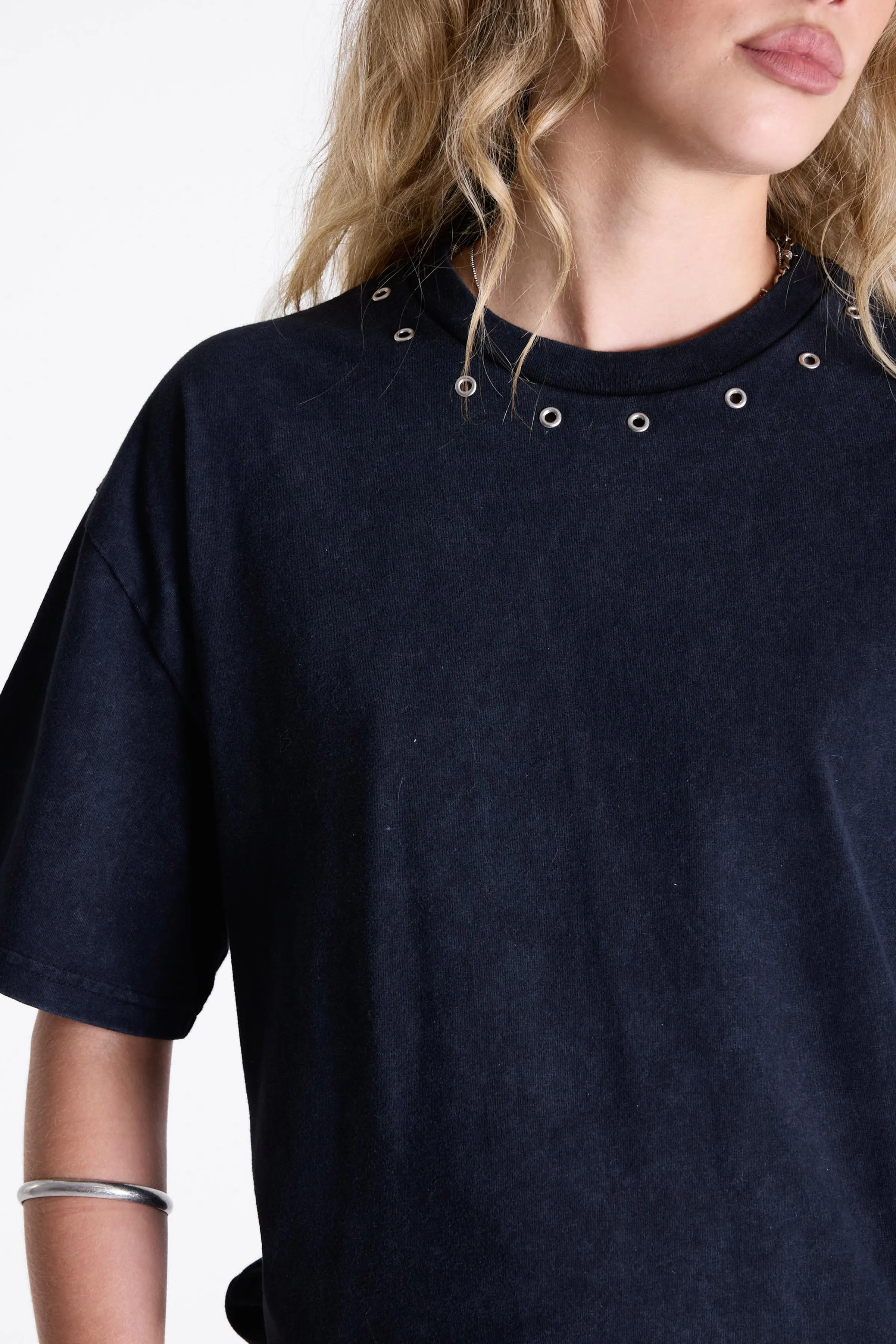 Window Oversized Open Back T-Shirt sold by The Ragged Priest product image thumbnail 3