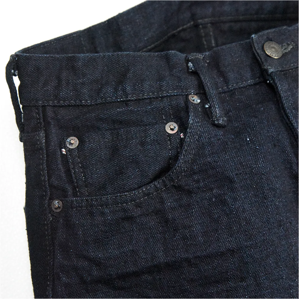 1103SRB - 1103 Super Rough Indigo × Black - sold by Full Count product image thumbnail 3