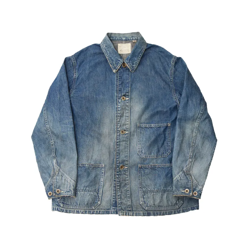 2015HW-2 - Denim Chore Jacket HW - made by Full Count