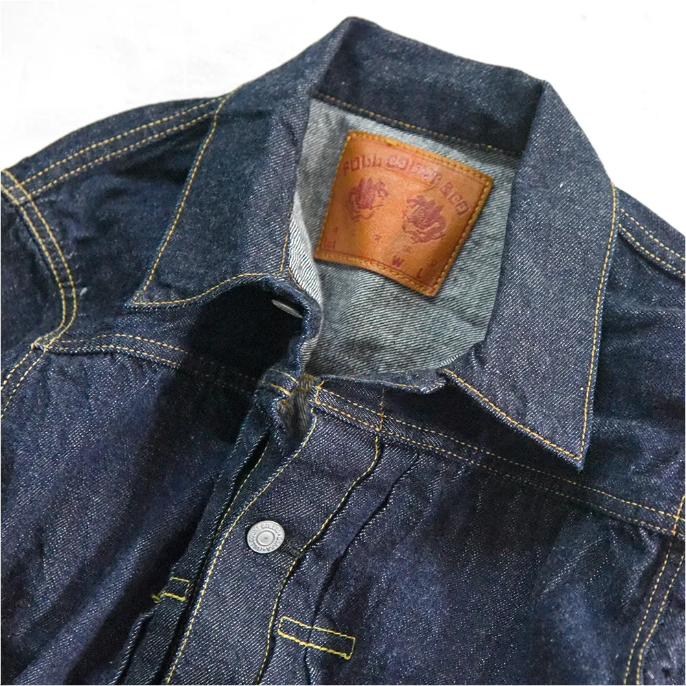2107SS - Type 1 Denim Jacket (Super Smooth) - sold by Full Count product image thumbnail 3