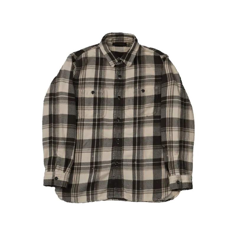 4089 - Original Cotton Flannel Shirt Vintage Wash - sold by Full Count