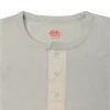 5502H - Cotton Rib Henley Neck L/S T-Shirt - sold by Full Count