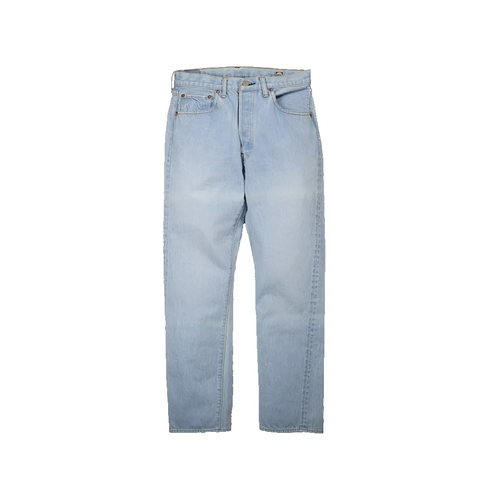 1102-PBA - Straight Denim “Paris by Air” - sold by Full Count