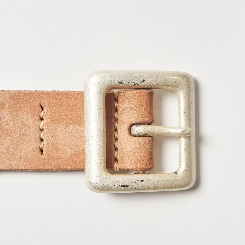 6211 - Wild Leather Garrison Belt - sold by Full Count product image thumbnail 4