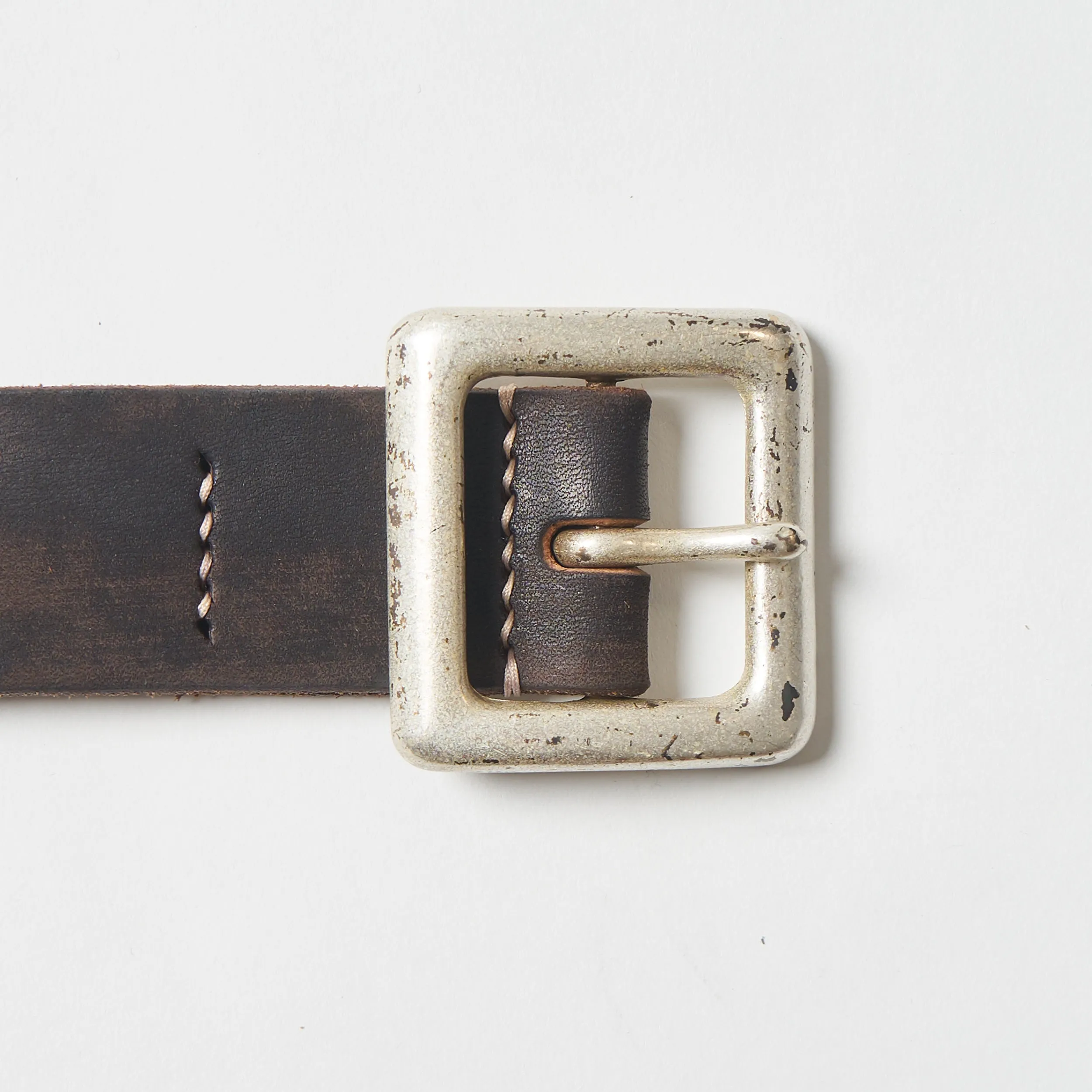 6211 - Wild Leather Garrison Belt - sold by Full Count product image thumbnail 2