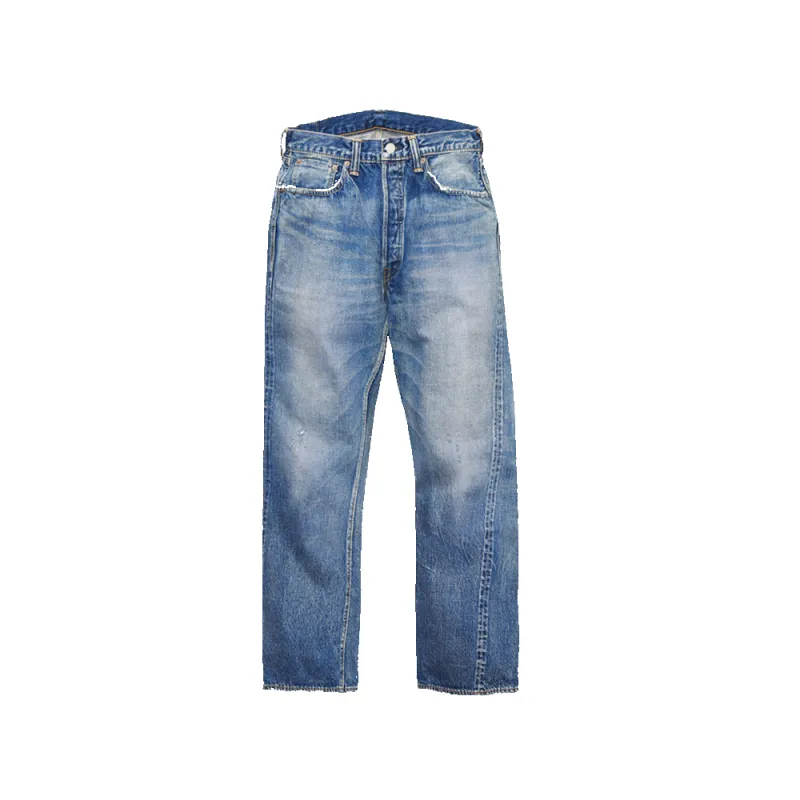 1341-0105 - "Dartford" Wide Denim - sold by Full Count