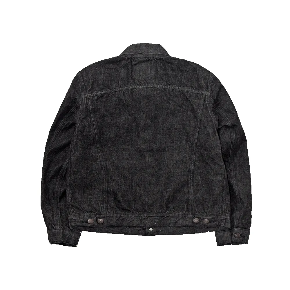 2101BK - Type 3 Black Denim Jacket - sold by Full Count product image thumbnail 3