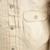 2107EC - Type 1 Ecru Denim Jacket - sold by Full Count