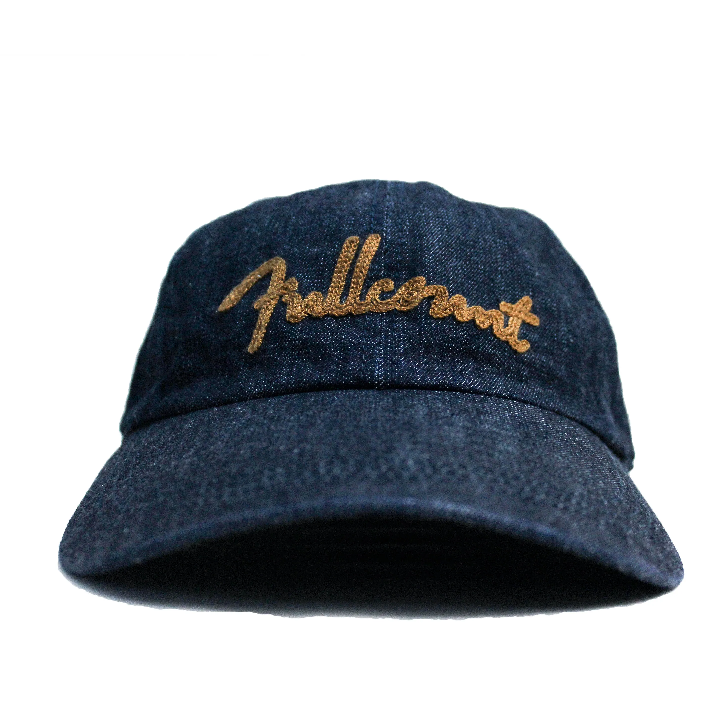 6007 - Chain Embroidery Denim Cap - sold by Full Count product image thumbnail 2