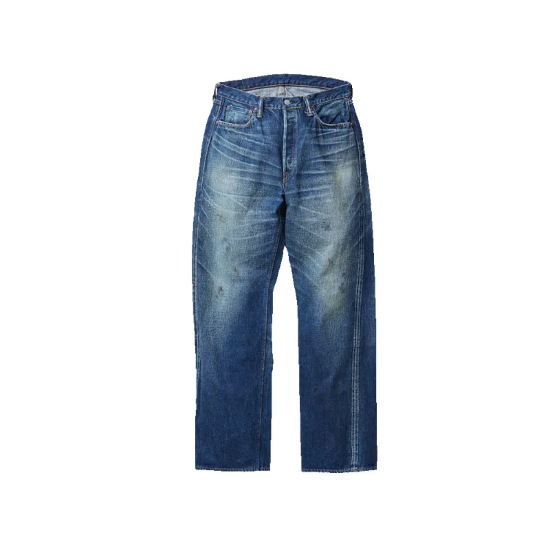 1344-1101 - "More Than Real" Straight Denim - sold by Full Count