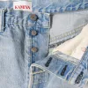 [2025SS] G14FC102 - Switching Denim Wide Bermuda Pants - sold by Full Count