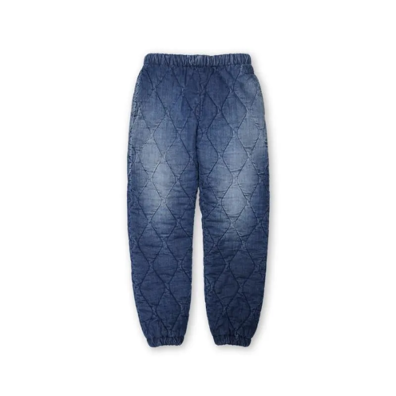 1124HW-5 Denim Quilting Easy Pants HW made by Full Count