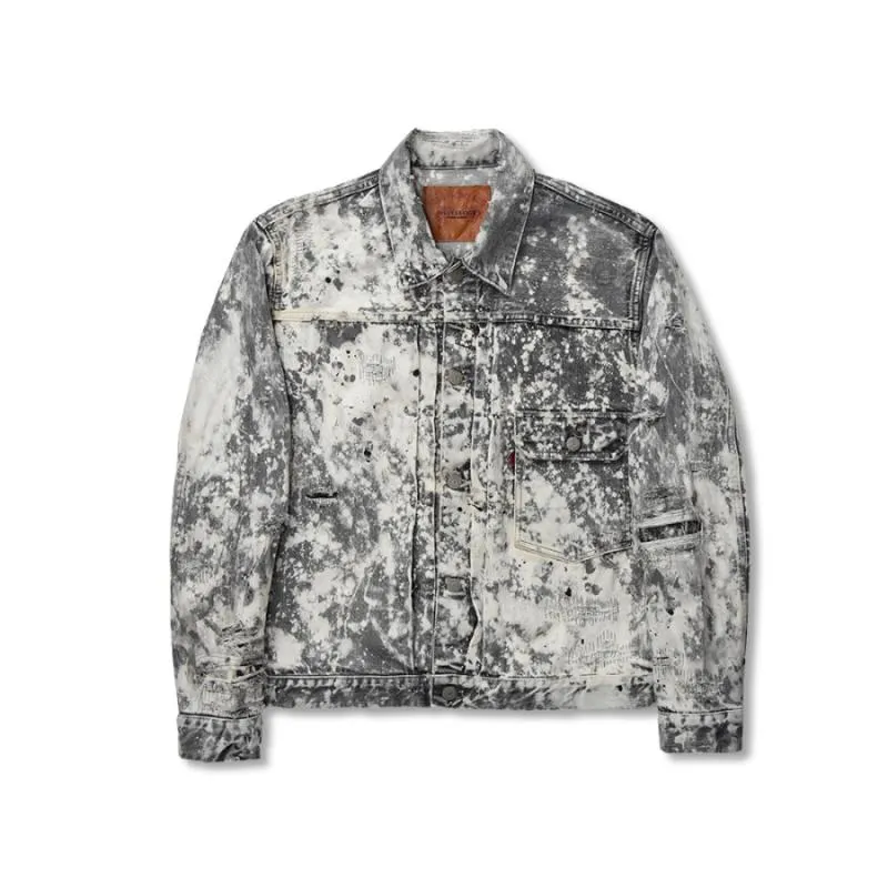 ODG-2107BK Type 1 Black Denim Jacket ”Dartford” sold by Full Count