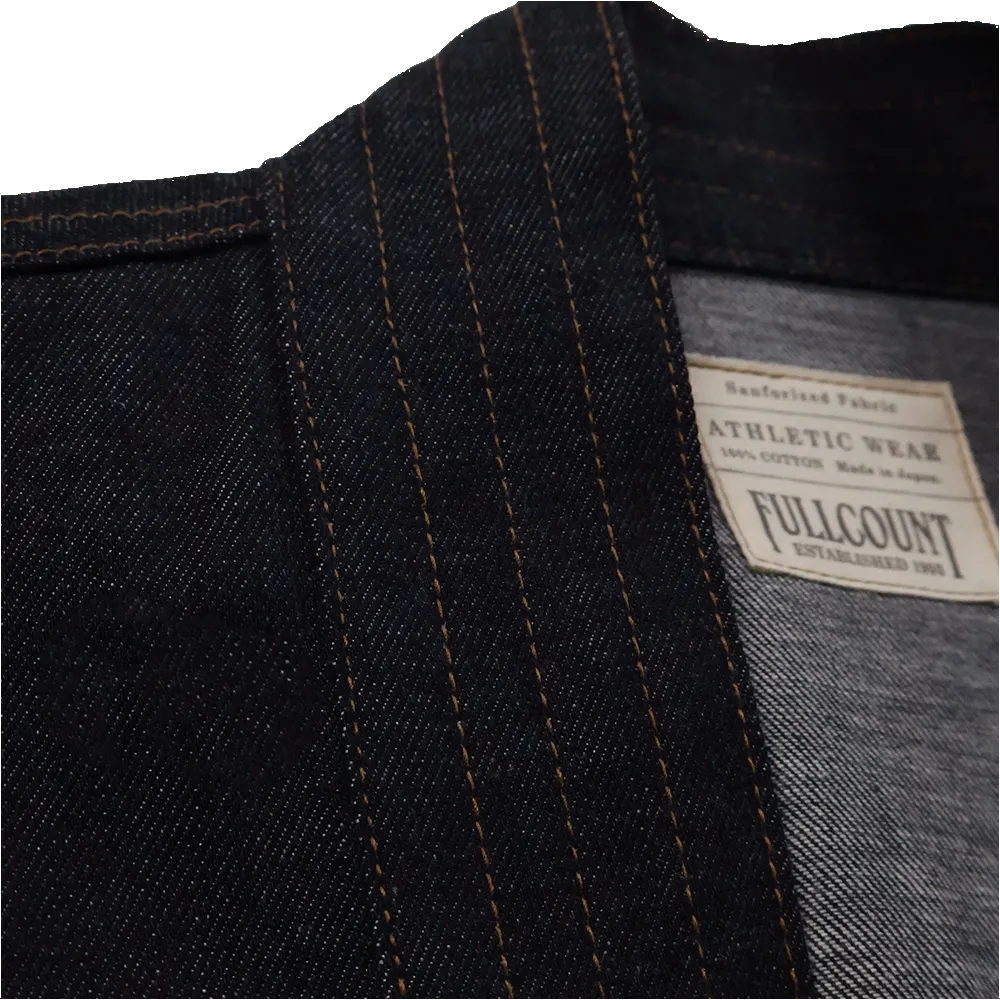 2021-2 Denim Happi Jacket sold by Full Count product image thumbnail 4