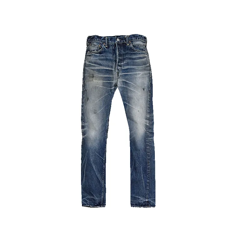 1345-1109 - "Fear of The Dark" Slim Denim - sold by Full Count