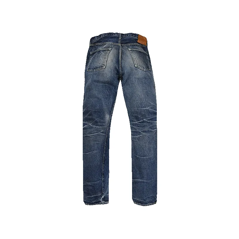 1345-1108 - "Fear of The Dark" Slim Straight Denim - sold by Full Count product image thumbnail 2