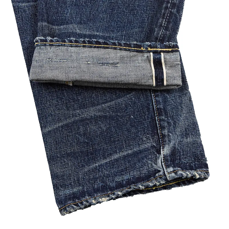 1345-1101 - "Fear of The Dark" Straight Denim - sold by Full Count product image thumbnail 5