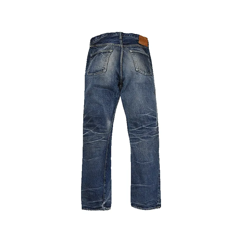1345-0105 - "Fear of The Dark" Wide Denim - sold by Full Count product image thumbnail 2