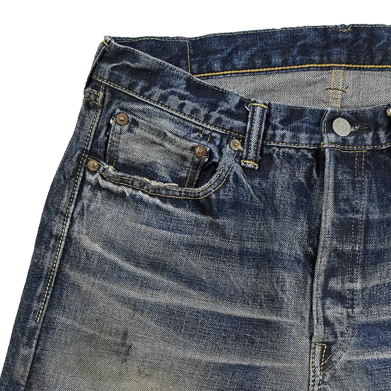 1345-1110 - "Fear of The Dark" Tapered Denim - sold by Full Count product image thumbnail 3