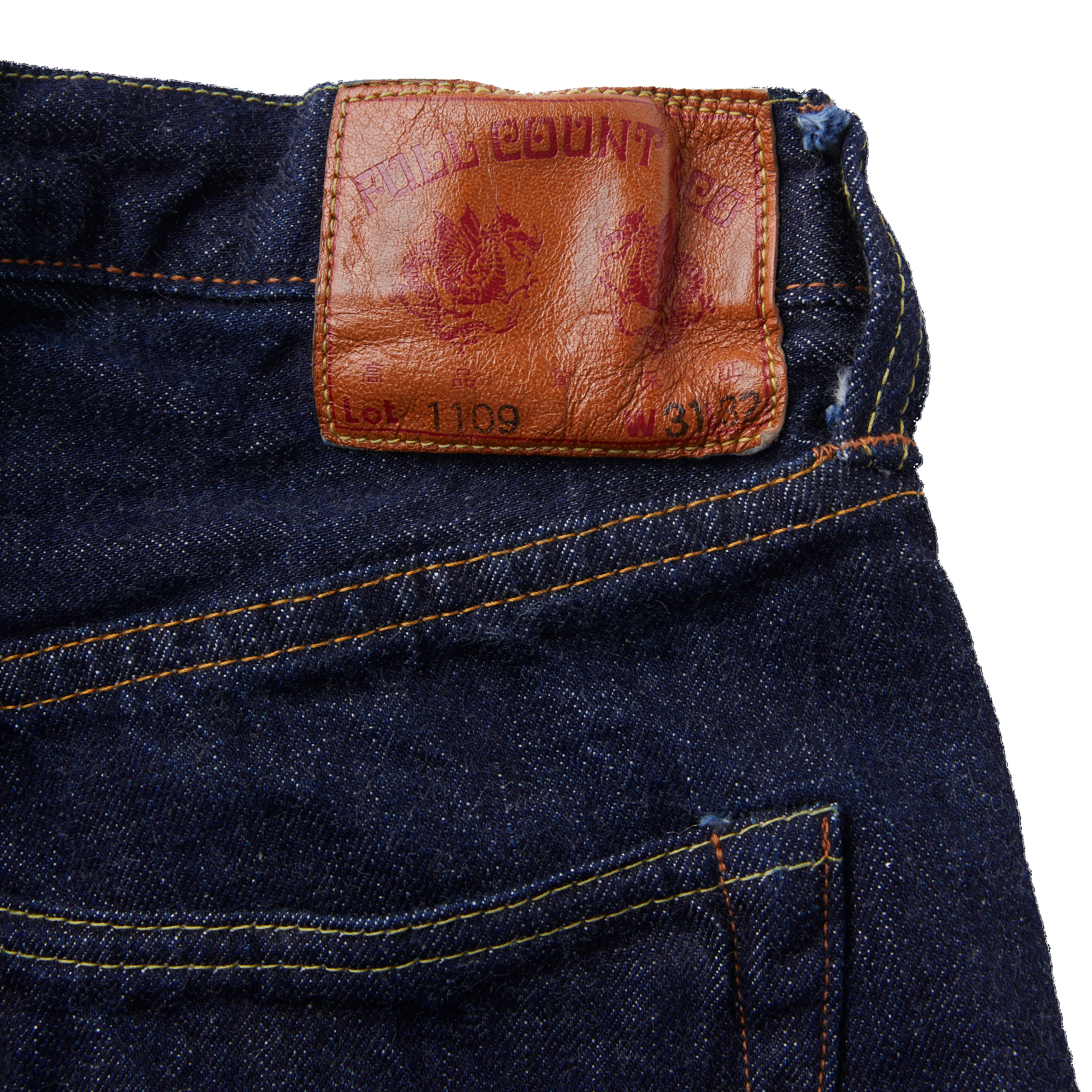 1109 - Slim Denim - sold by Full Count product image thumbnail 4