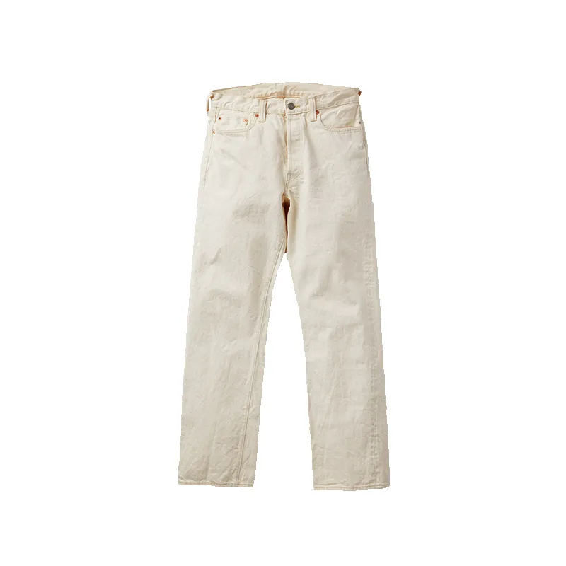 1108EC - Slim Straight Ecru Denim - made by Full Count