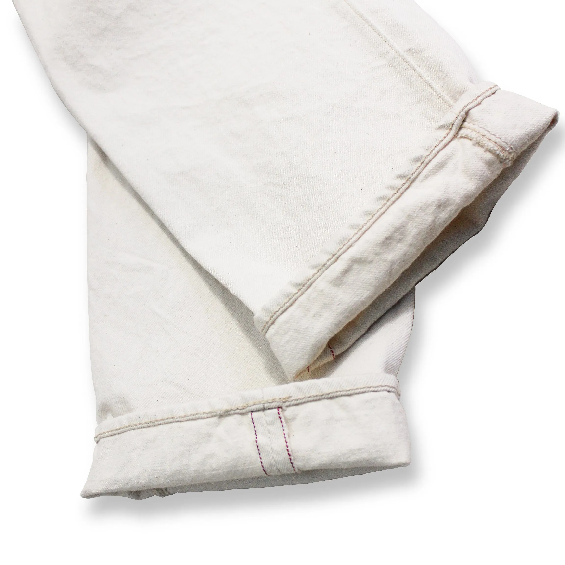 1108EC - Slim Straight Ecru Denim - sold by Full Count product image thumbnail 3