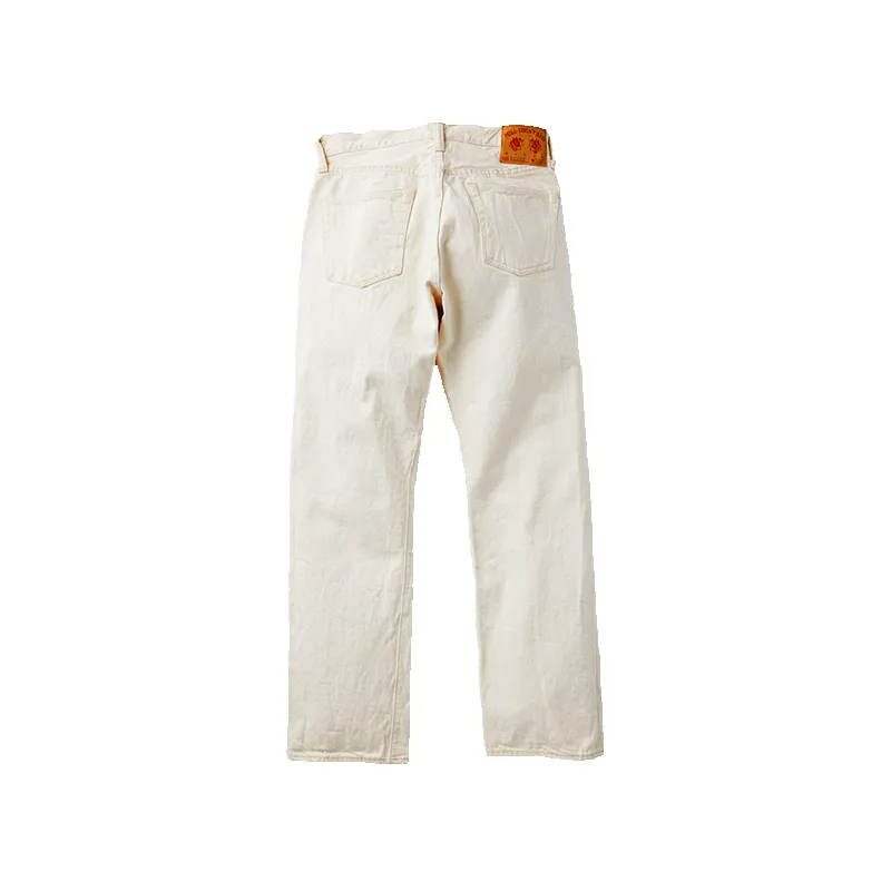 1108EC - Slim Straight Ecru Denim - sold by Full Count product image thumbnail 2
