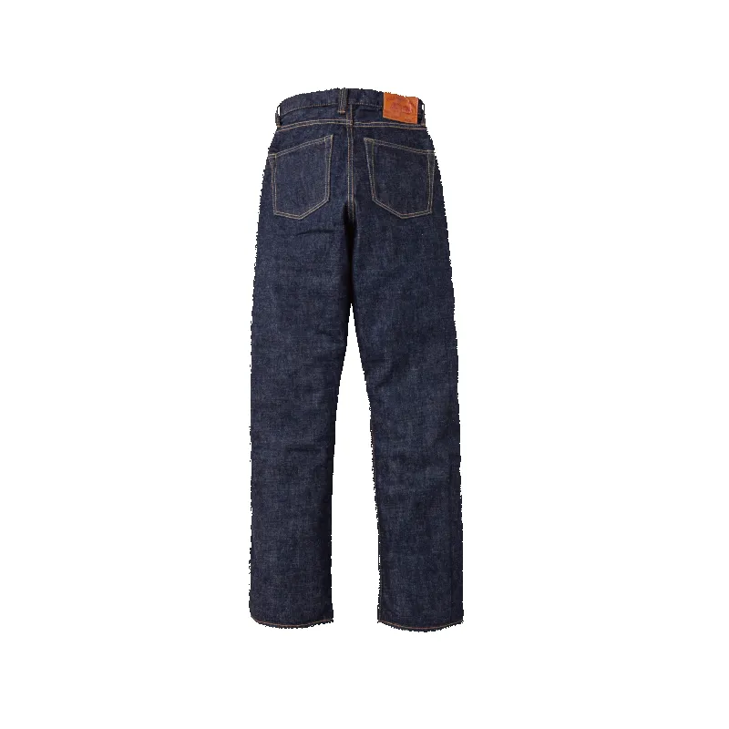 0107 - Womens Wide Straight “MONROE” Denim - sold by Full Count product image thumbnail 2