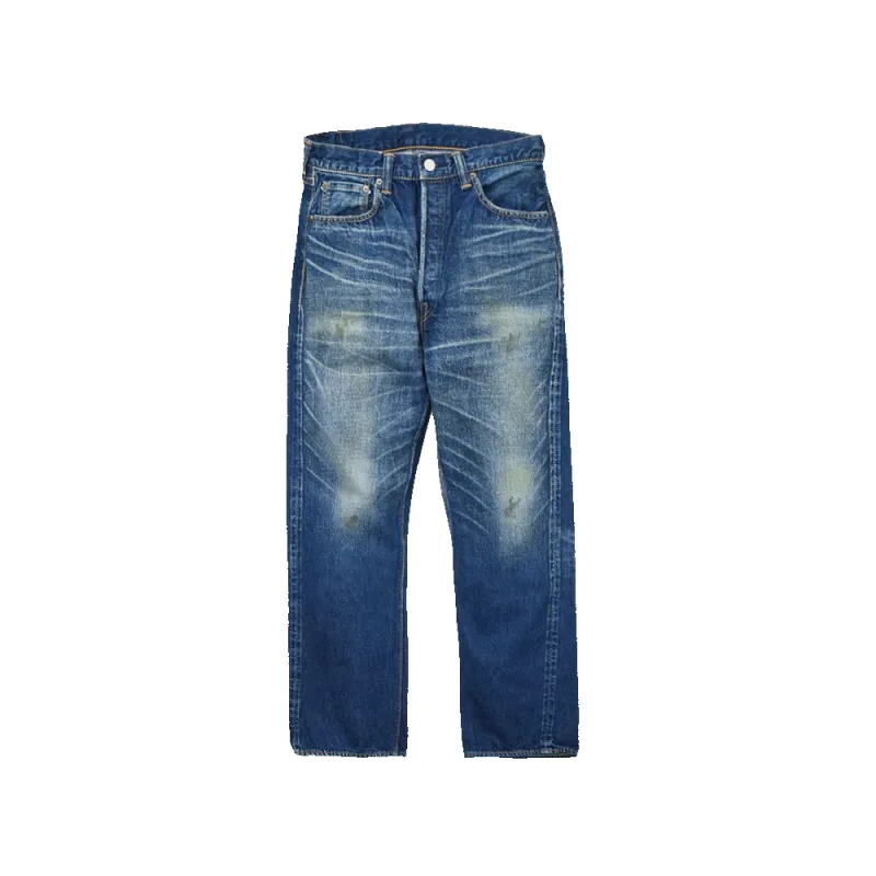 1344-0105 - "More Than Real" Wide Denim - sold by Full Count