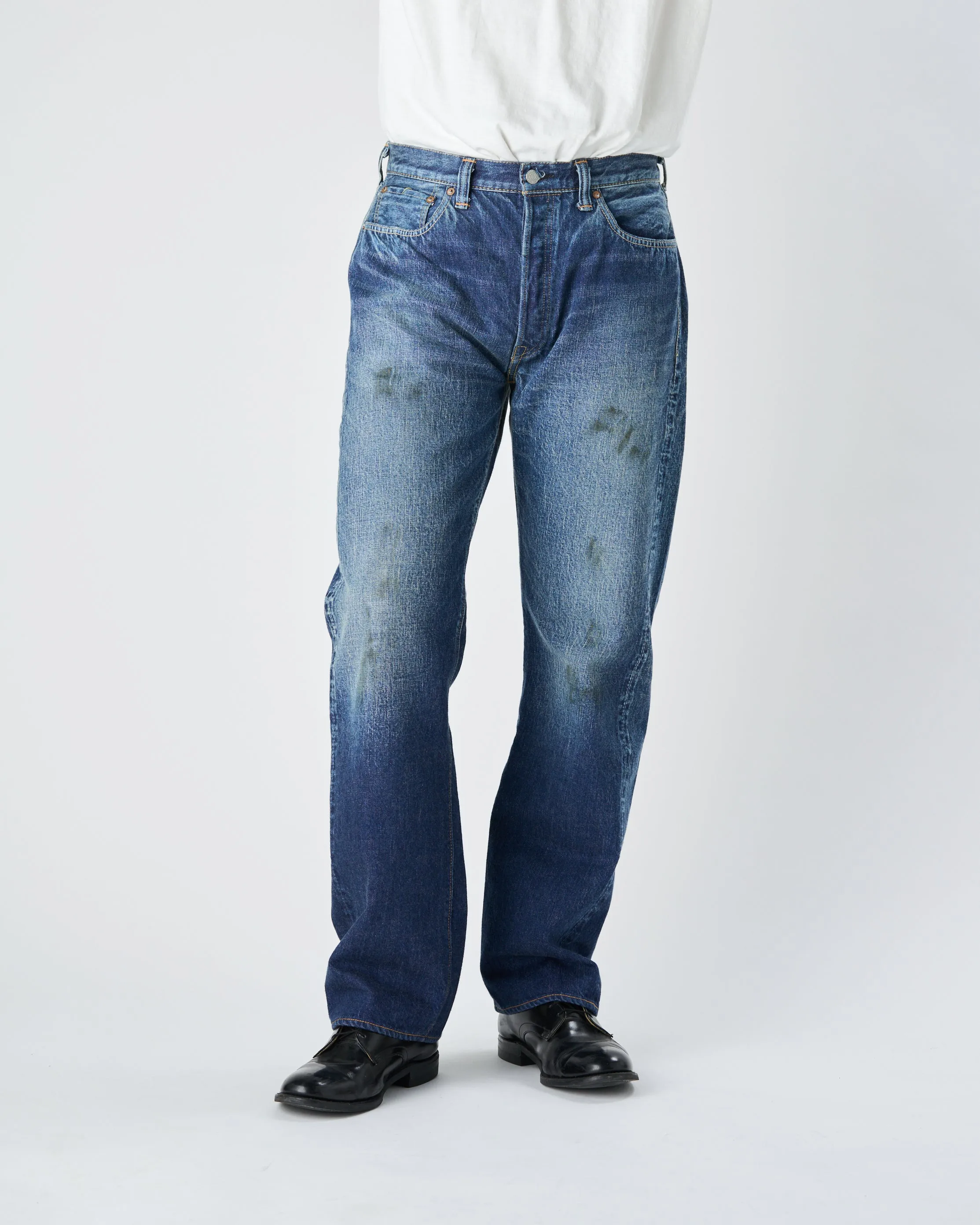 1344-0105 - "More Than Real" Wide Denim - sold by Full Count product image thumbnail 3