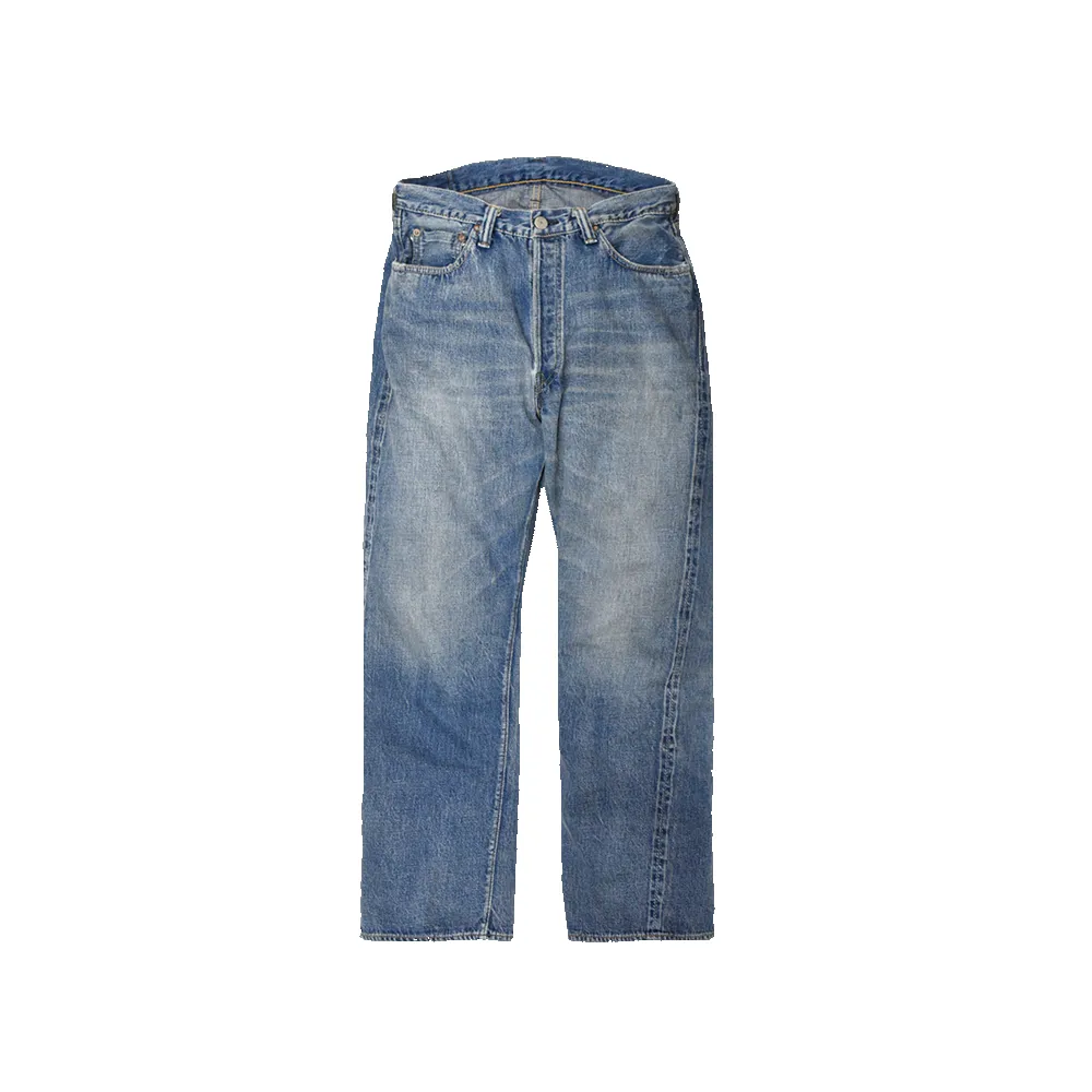 1341-0105SS - "Dartford" Wide Denim (Super Smooth) - sold by Full Count