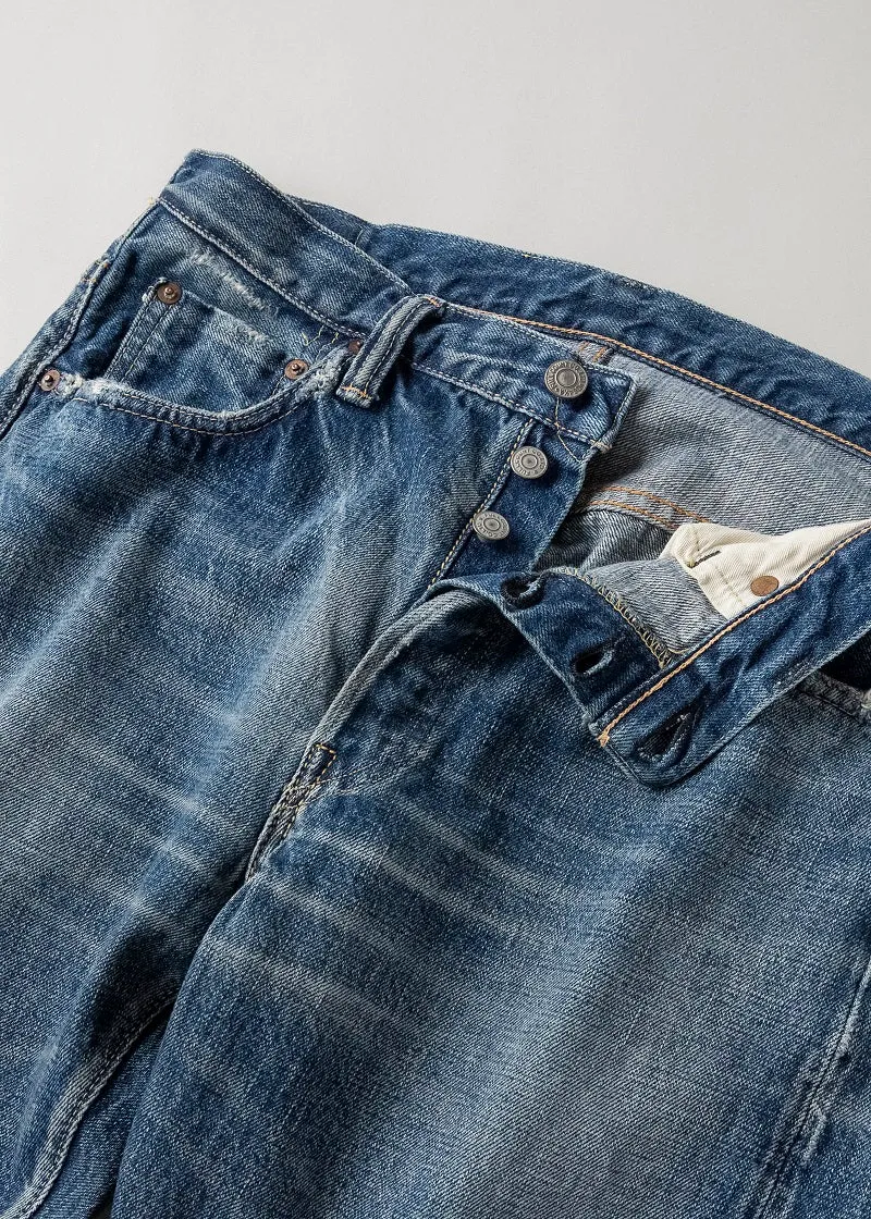 1341-1110 - "Dartford" Tapered Denim - sold by Full Count product image thumbnail 3