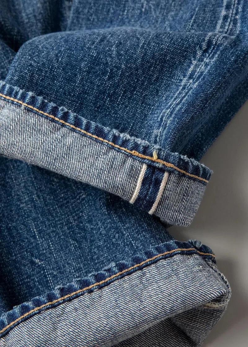 1341-1110 - "Dartford" Tapered Denim - sold by Full Count product image thumbnail 4