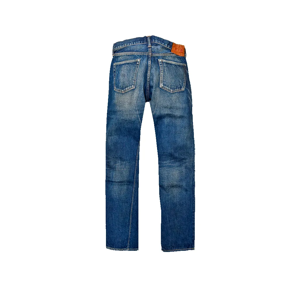 1344-1108 - "More Than Real" Slim Straight Denim - sold by Full Count product image thumbnail 2