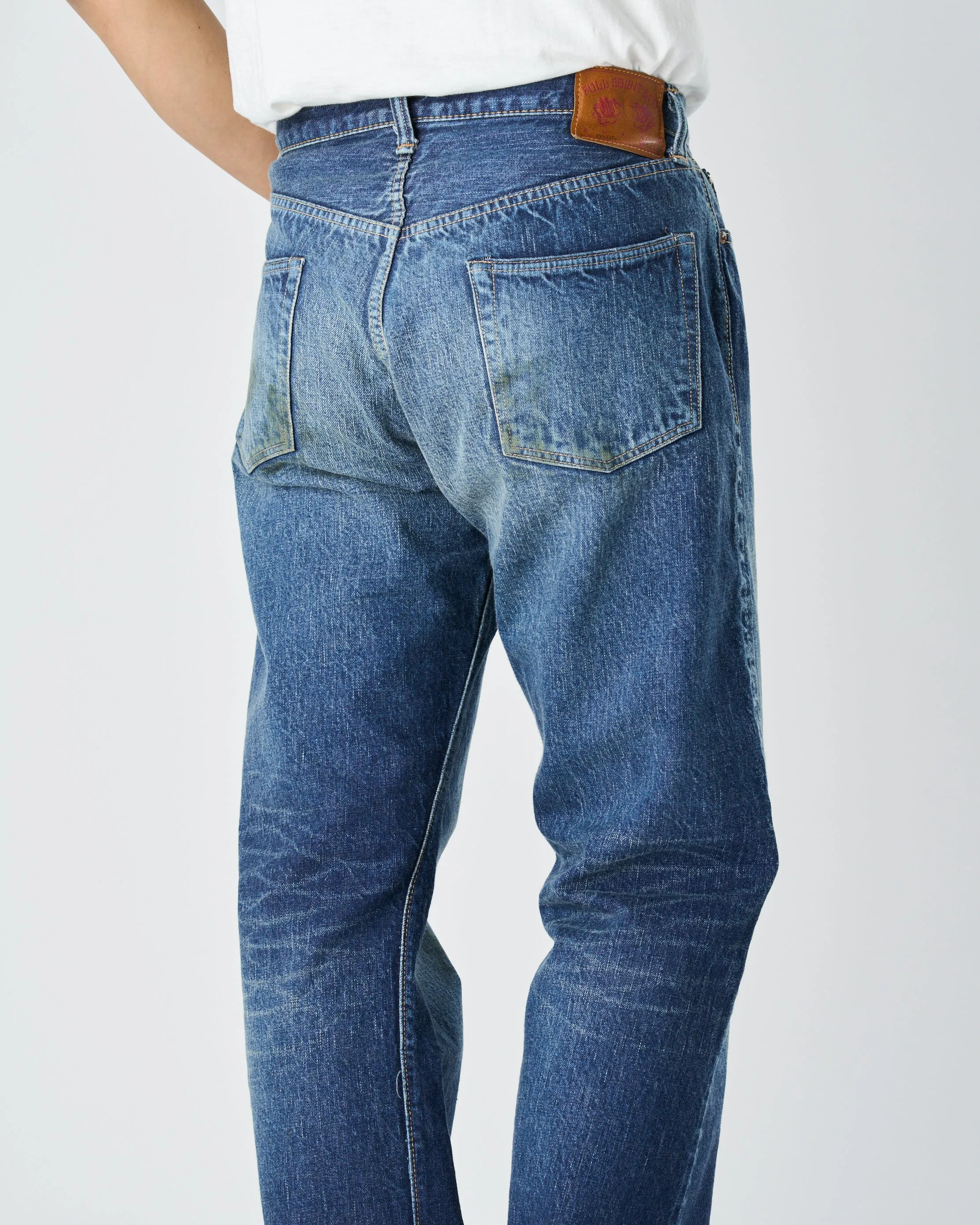 1344-1108 - "More Than Real" Slim Straight Denim - sold by Full Count product image thumbnail 4