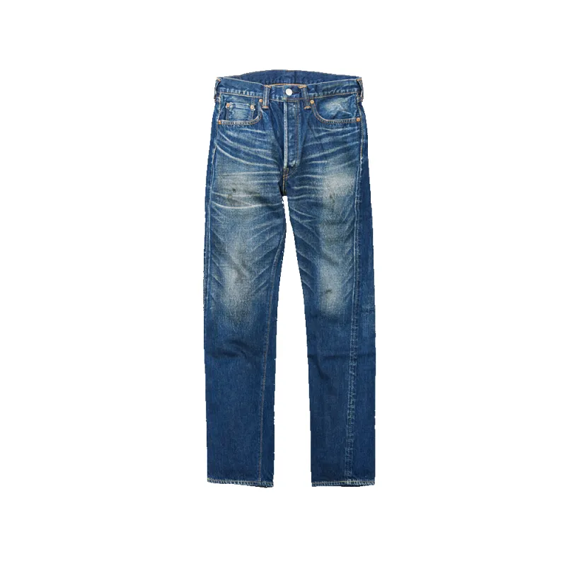 1344-1108 - "More Than Real" Slim Straight Denim - sold by Full Count