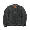 [2025SS] 2107BKHW - Type 1 Black Denim Jacket Dartford - sold by Full Count