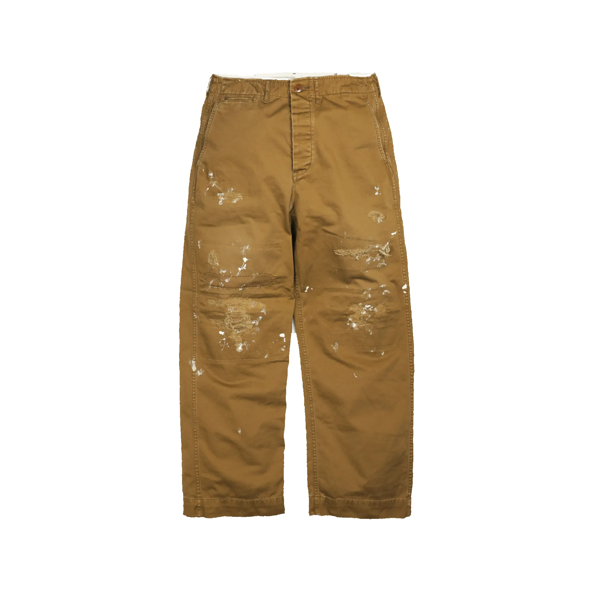 1201HW - U.S.Army Chino 41 Khaki “Freedom Fighter” - sold by Full Count product image thumbnail 3